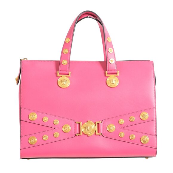 Versace Handbags - Versace Women's 100% Leather Fuchsia Pink Handbag Shoulder Bag